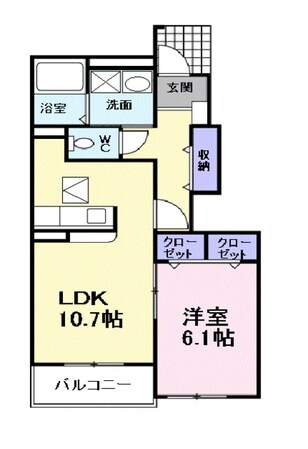 北野田駅 徒歩23分 1階の物件間取画像